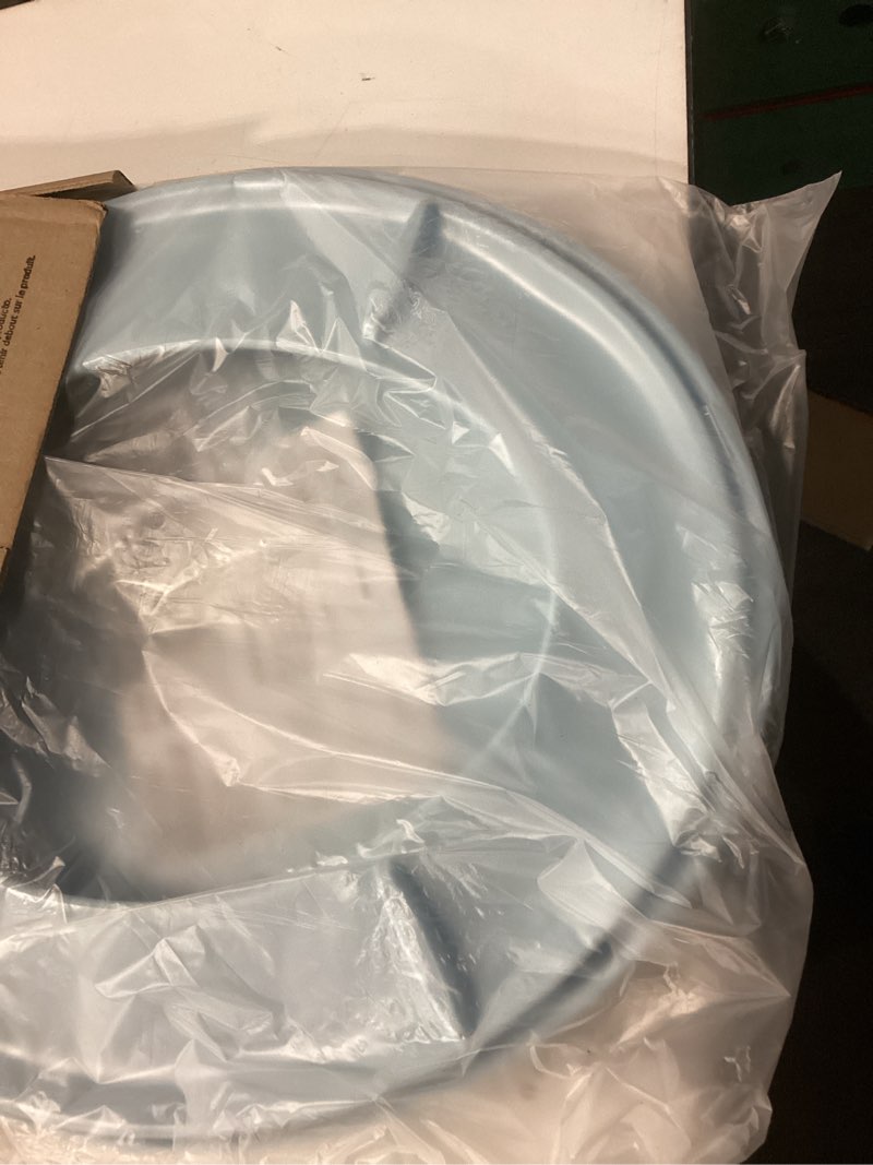 Condition photo showing Good Condition for bemis 200slowt 464 toilet seat will slow close, never loosen and easily remove, round, plastic, dresden blue round dresden blue