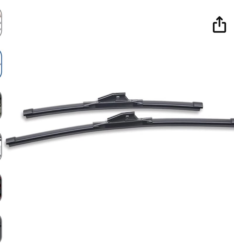 trico diamond 28" + 20" super premium automotive replacement windshield wiper blades (set of 2), pas