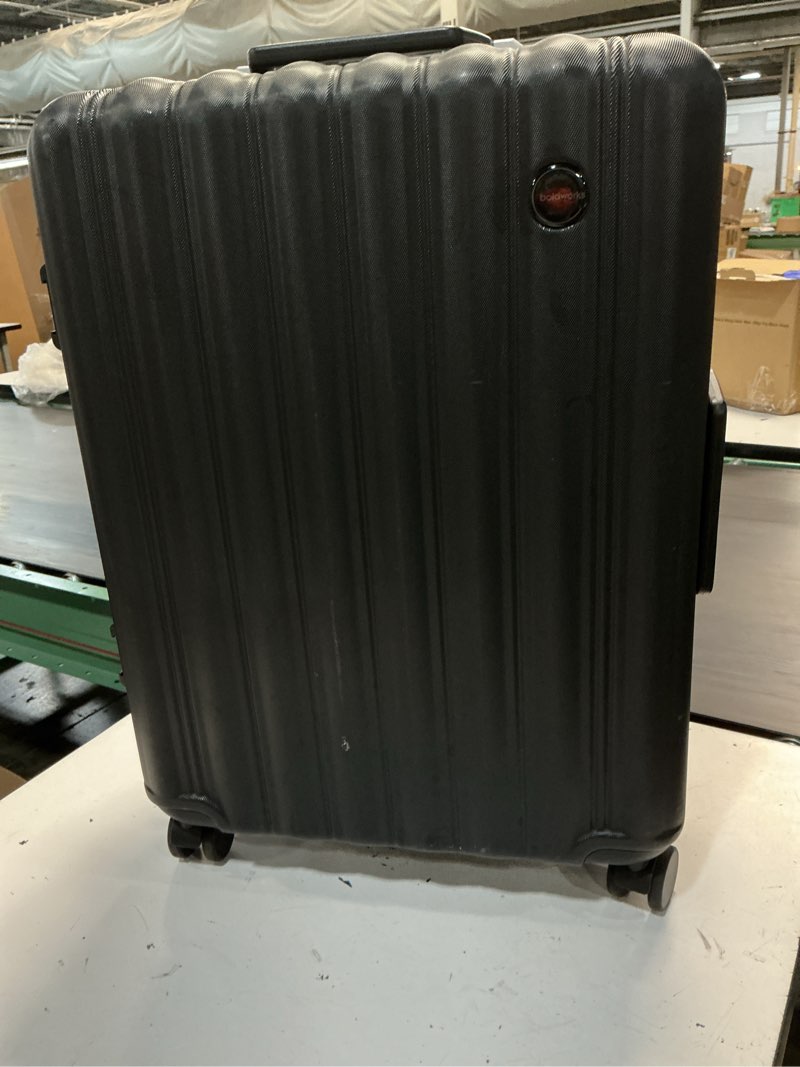 Condition photo showing Good Condition for boldworks wine suitcase for airplanes 12 bottle wine luggage for airplane travel with tsa approved lock and removable insert to carry liquor black color case black stripes