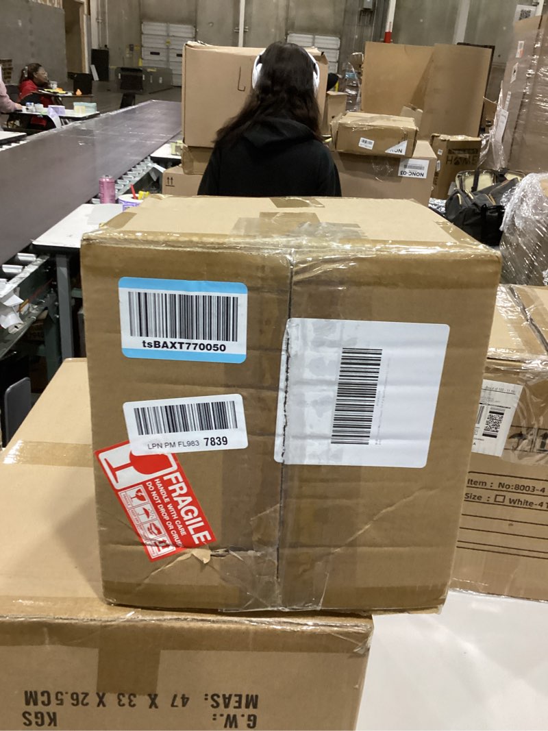 Condition photo showing As Is for Crystal Martini Glasses, Set of 4, Hand Blown Stemware for Cocktails, 4.6oz