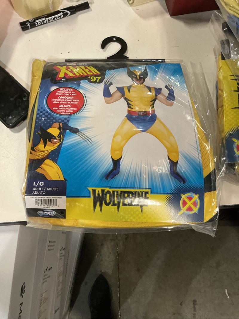 Condition photo showing New/Like New for x-men wolverine zentai suit men's fancy dress costume | marvel fancy dress costumes