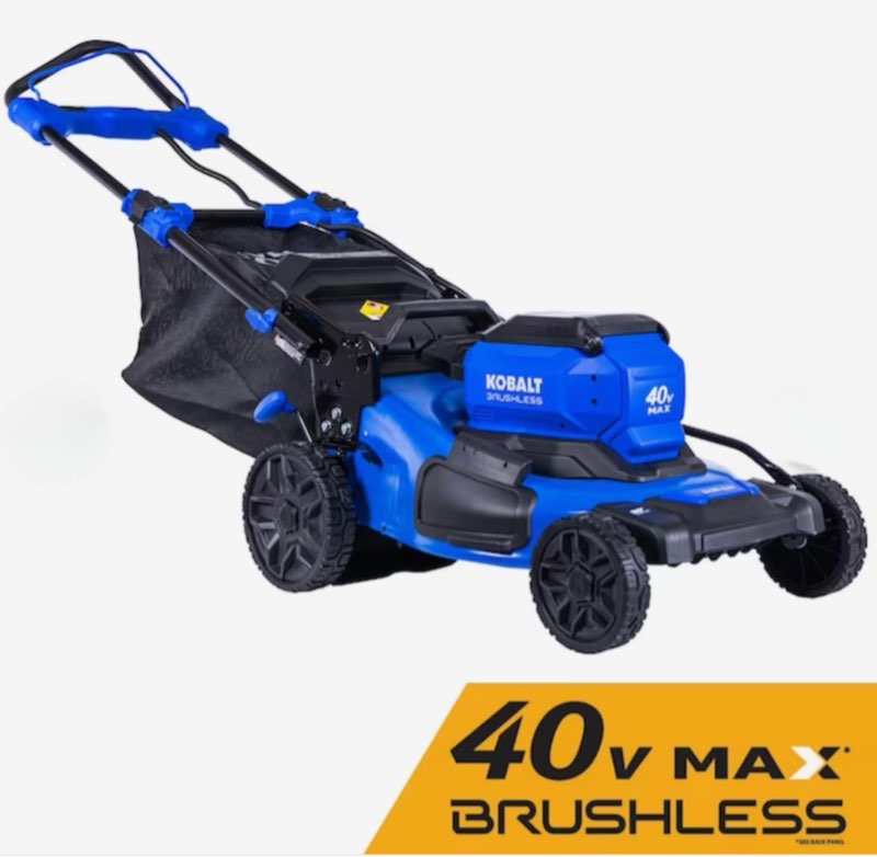 Kobalt Gen4 40-volt 20-in Cordless Push Lawn Mower 6 AhCourtesy of Lowe's