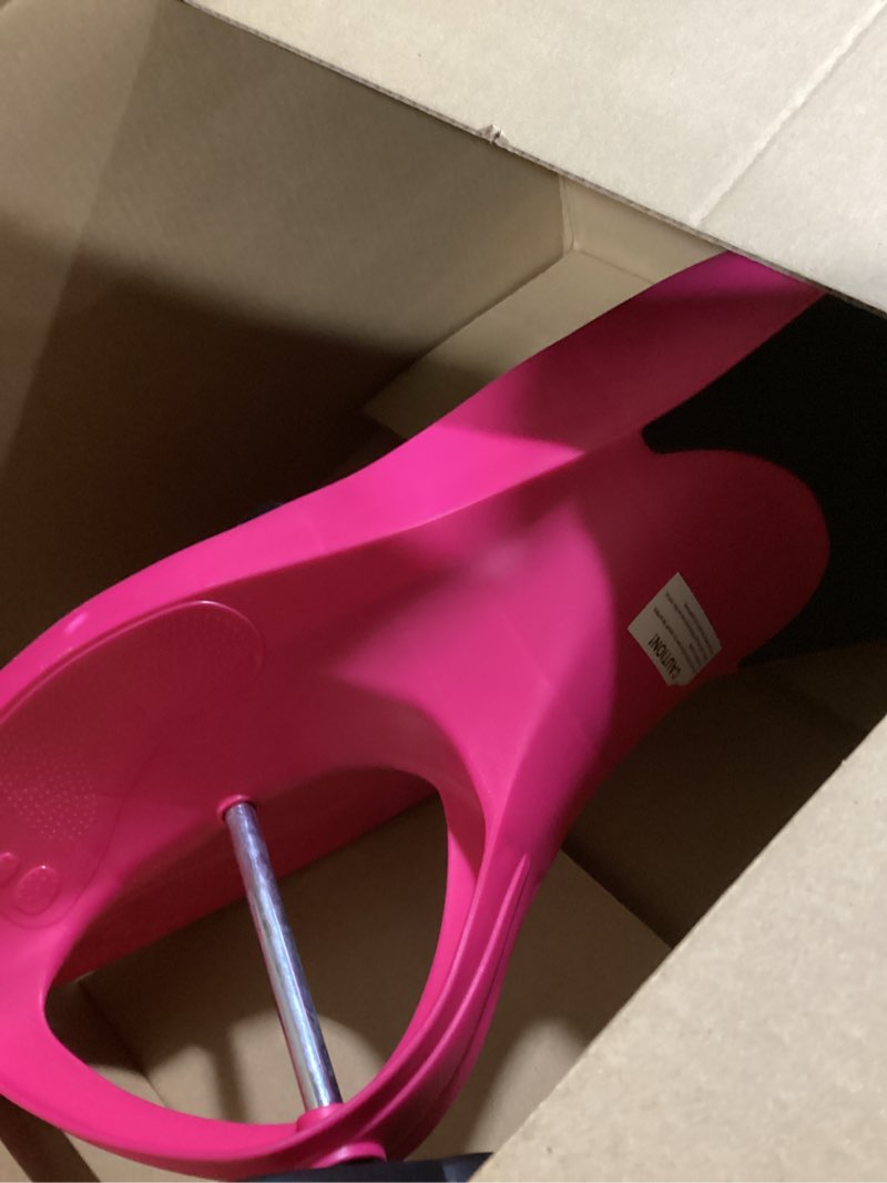 Condition photo showing Good Condition for Wiggle Car Ride On Toy - No Batteries, Gears or Pedals - Twist, Swivel, Go - Outdoor Ride Ons for Kids 3 Years and Up by Lil' Rider (Hot Pink)