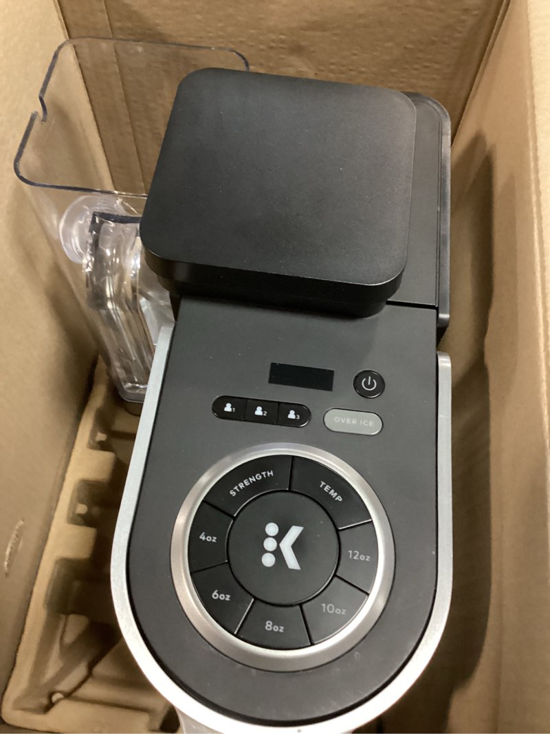 Condition photo showing As Is for Keurig K-Supreme Plus Single Serve K-Cup Pod Coffee Maker, MultiStream Technology, Customizable Strength and Temperature Settings, Programmable, 78oz Removable Reservoir, Stainless Steel Stainless Steel Maker