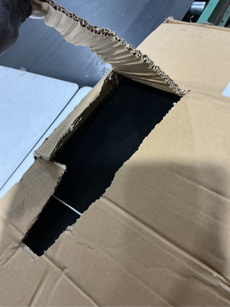 Condition photo showing Good Condition for black steel trailer tongue truck box for trucks trailers rv atv pickup trucks flatbeds - 35 x 12.2 x 11.8 inch