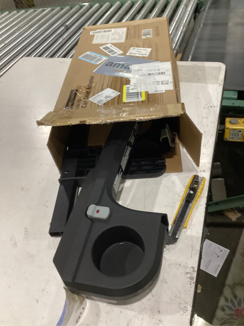 Condition photo showing Good Condition for radio flyer voya stroller wagon car seat adapter with cupholders, compatible with select graco car seats, secure and stable, designed for 2-seater voya wagons, graco stroller attachments 2 seats (high or low sides) graco