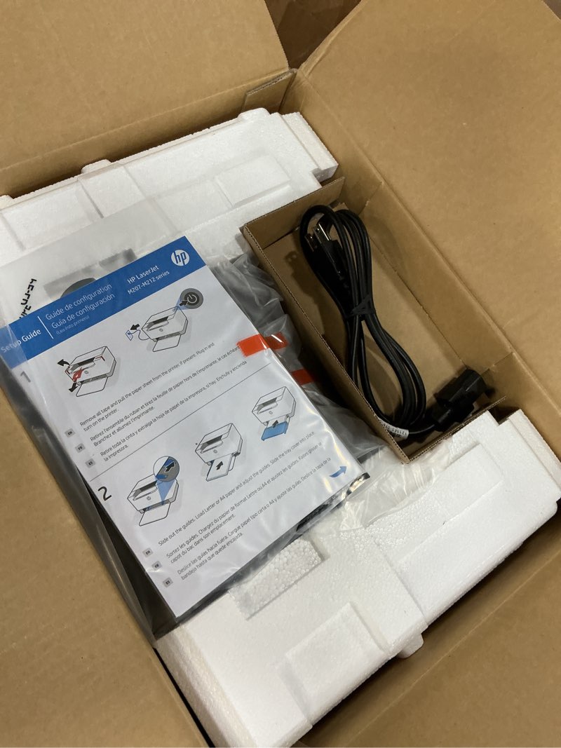 Condition photo showing Good Condition for HP LaserJet M209dw Wireless Printer, Print, Fast speeds, Easy setup, Mobile printing,Best-for-small teams