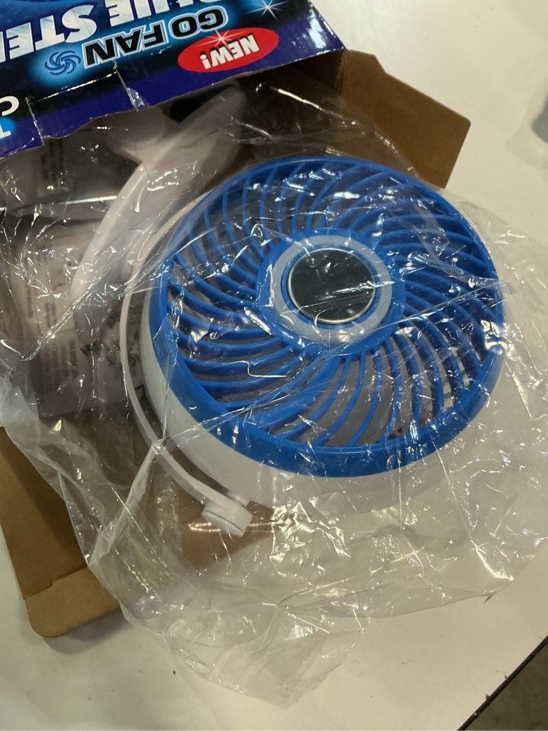 Condition photo showing Good Condition for go fan blue steel
