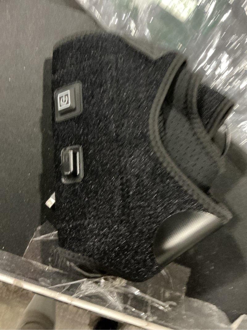 Shoulder Heating Pad with 3 Heat Levels - Adjustable Shoulder Brace for Men & Women, Powered by DC P