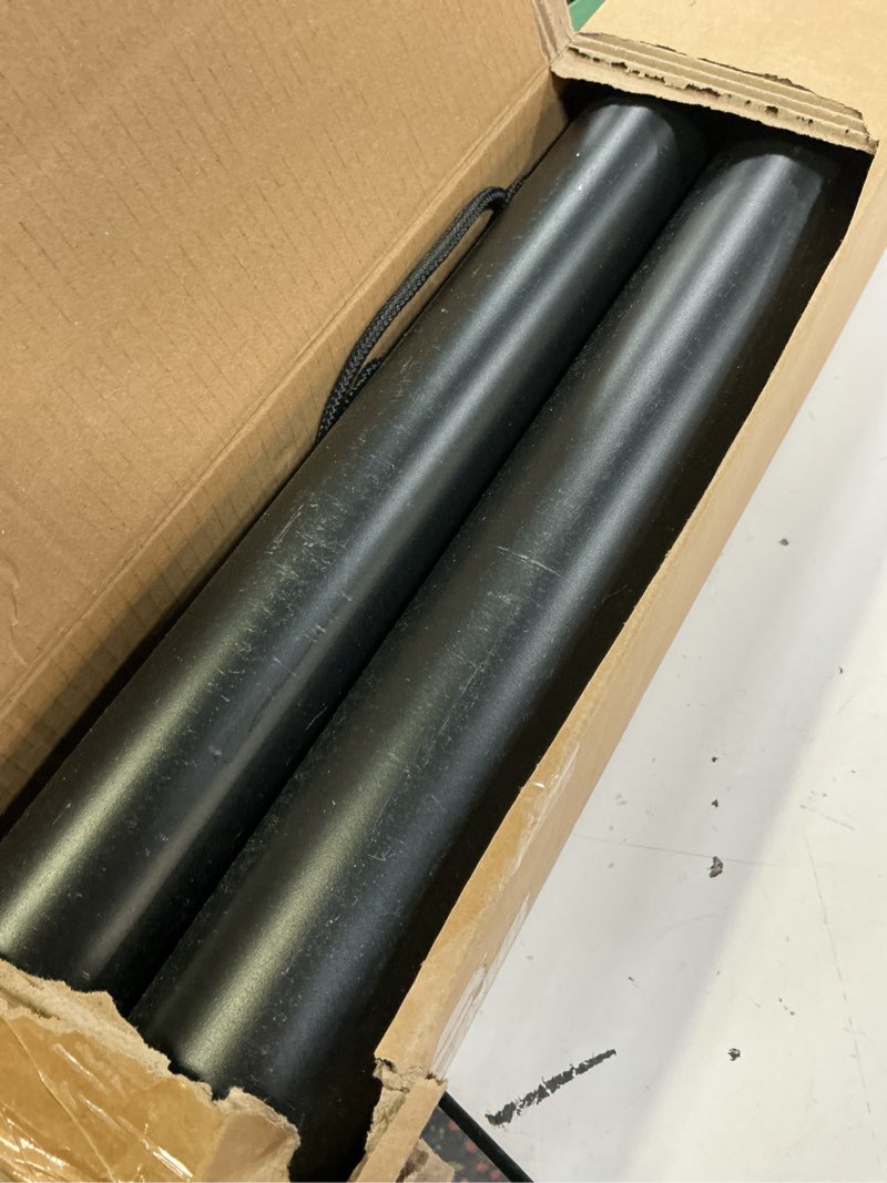 Condition photo showing As Is for heavy duty 25 ft flag pole, 95hbw hard aerospace aluminum, unbending 100mph wind resistance, in-ground flagpole kit for outside house 25 ft black