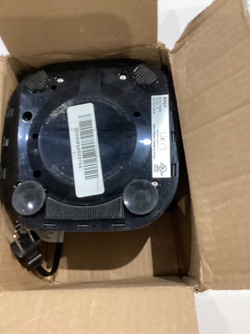 Condition photo showing As Is for ninja blenders for kitchen | smoothie blender, mixer, grinder - premium blending performance for sauces, frozen drinks, and more | 1200 peak watt motor | ss101 foodi personal smoothie maker