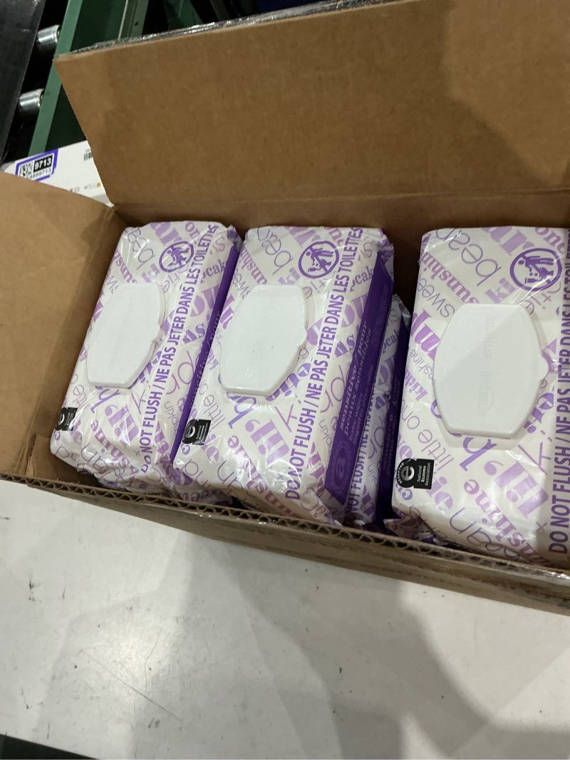 Condition photo showing Good Condition for amazon elements baby wipes, sensitive, 810 count, flip-top packs, pack of 9 fragrance free 90 count (pack of 9)