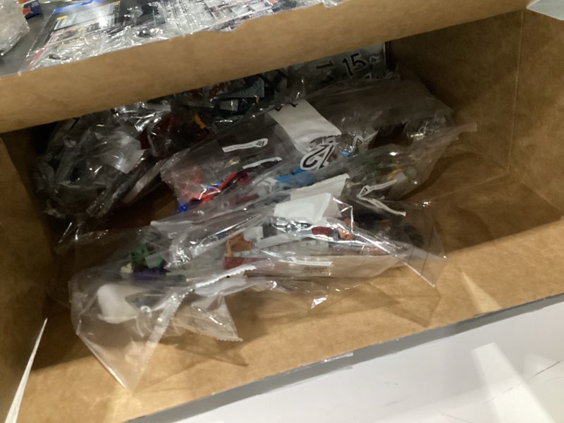 Condition photo showing As Is for LEGO Marvel Spider-Man Daily Bugle Building Sets for Adults - Display as Office or Book Shelf Decor - Gifts for Christmas - 25 Minifigures - 76178 Standard Packaging