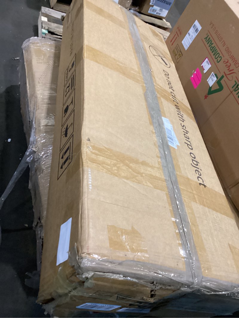 yitahome 6-drawer dresser with built-in power outlet, wood tv stand with 6 large drawers and bar han