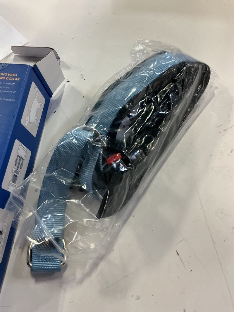 Condition photo showing New/Like New for mayerzon no pull dog collar, patented martingale collar for small medium large dogs with buckle and heavy duty nylon for walking training hunting, safe and easy to use(m, blue) blue medium,2.5mm,14.5"-18.5"neck