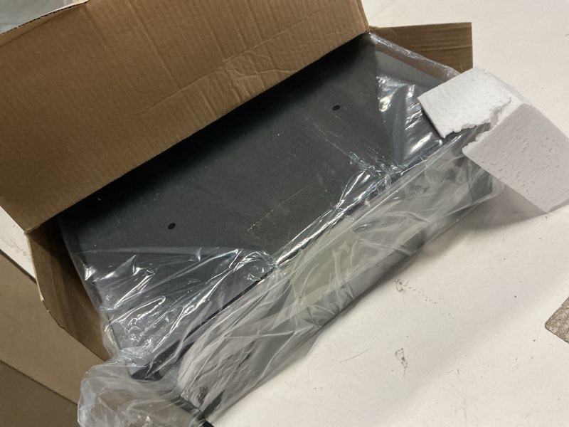 Condition photo showing Good Condition for Uniclife Wall Mount Mailbox for Outside, Locking Mail Box, Large Mailbox with Key Lock, Security Mail Box for House, Safe Key Drop Box, Post Box, Steel Cash Drop Box for Home Office School, Black Blcak Key Lock