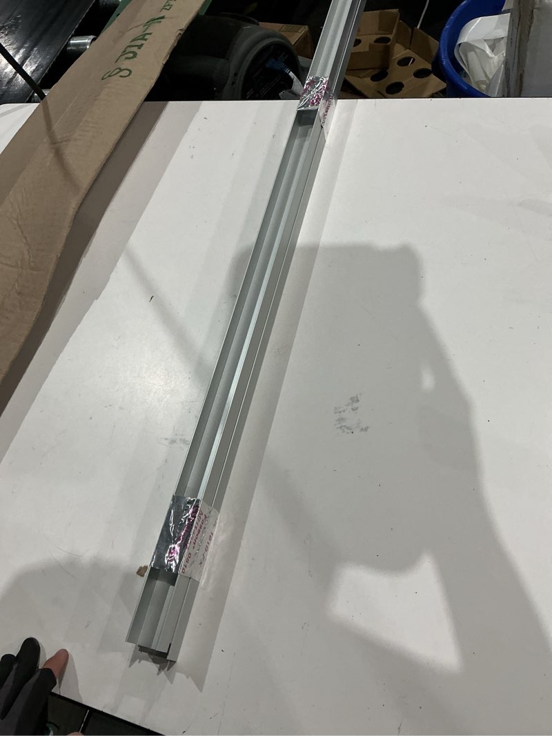 Condition photo showing As Is for aluminum channel