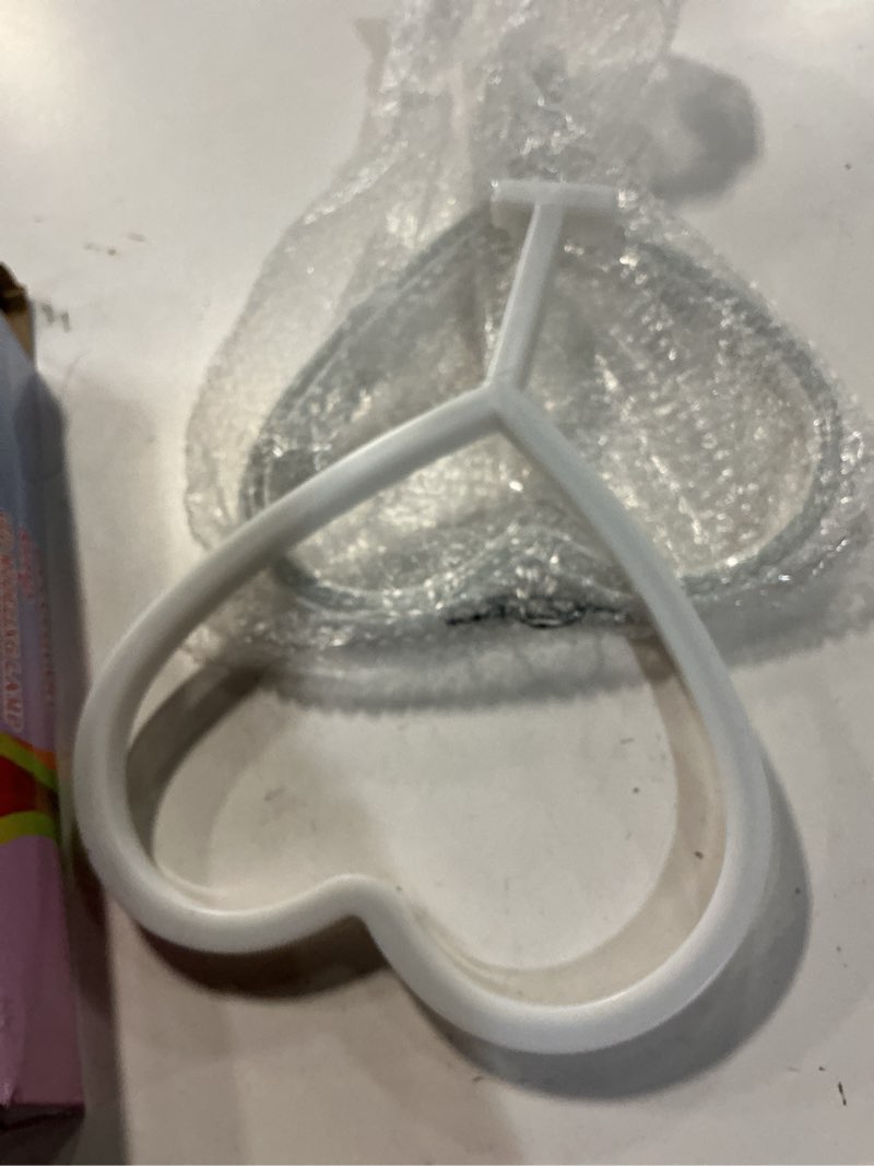 Condition photo showing Good Condition for BRIGHTDECK Valentines Day Decorations, 2 Pack Heart Neon Signs, LED Pink Lights Battery Operated or USB Powered, Neon Lights Heart Decor for Valentine's Day Gifts, Wedding, Party, Pink Room Decor