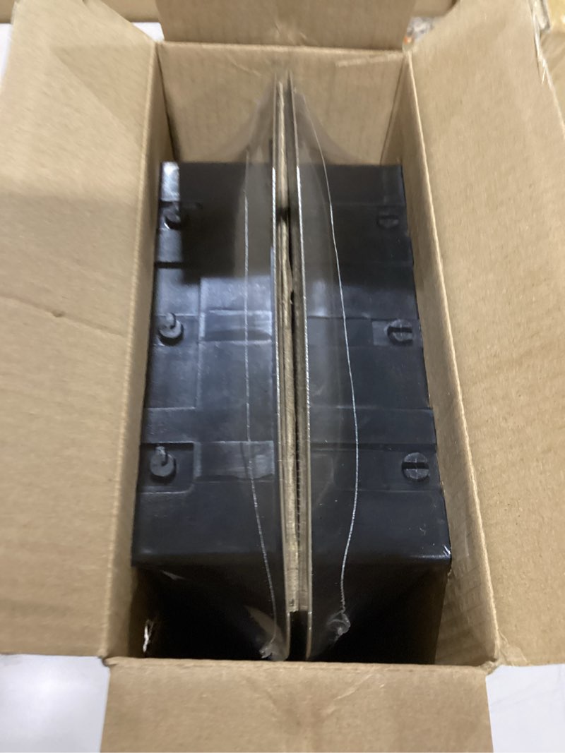 Condition photo showing New/Like New for 6x12 Floor Register, Heavy Duty Steel Walkable Floor Vents Covers, Adjustable Air Supply Lever Register Vent Cover for Home Floor and Wall, Fits 12x6 and 6x12 Duct Opening, 2 Pack, Brown 6'' X 12'' 2 Pack