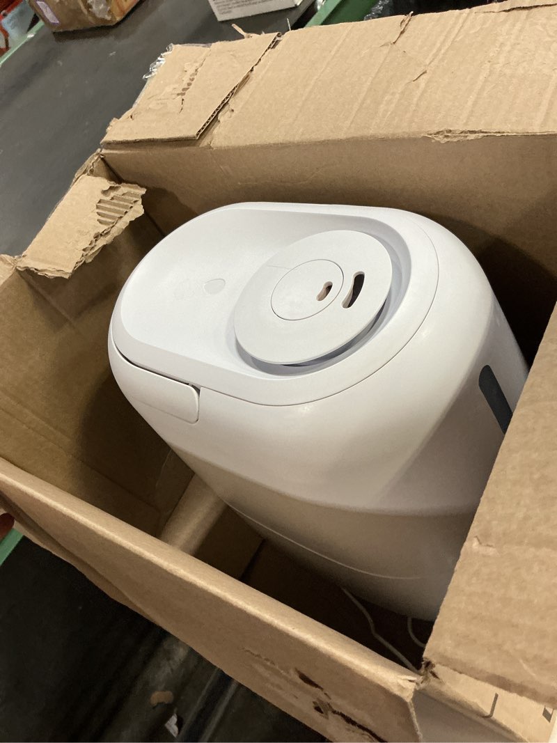 Condition photo showing As Is for frida baby 3-in-1 xl top fill humidifier for bedroom, cold & flu relief, 6l tank cool mist humidifier + diffuser for large rooms, mold resistant, nightlight, auto-off, quiet, essential oil diffuser 1.6 gallon tank