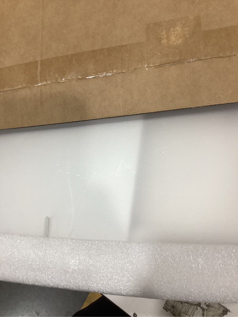 Condition photo showing Good Condition for Dog Gate, Clear Acrylic Pet Gate for Dogs, Free Standing Pet Gates for Doorways, Folding Freestanding Puppy Doggy Cat Fence Inside, Dog Barriers for Home 3 Panel 3-Panel