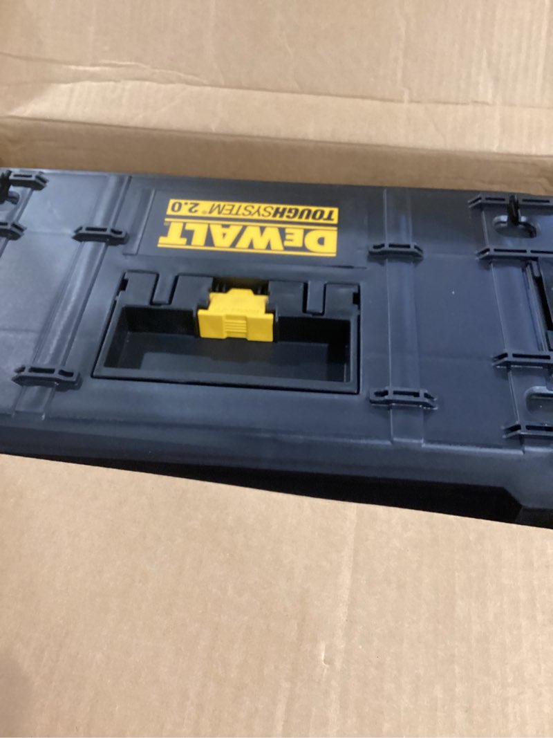 Condition photo showing Good Condition for DEWALT TOUGHSYSTEM 2.0 Tool Organizer and Storage 3 Drawer Unit (DWST08330) Multi