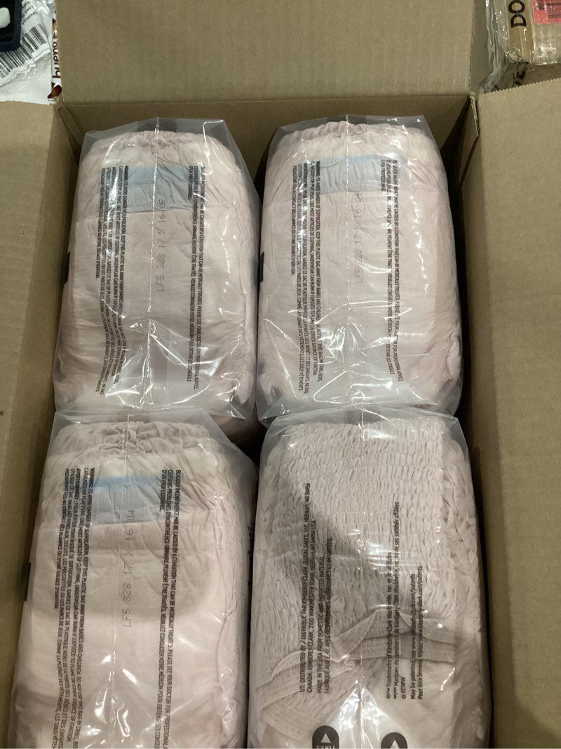 Condition photo showing New/Like New for depend night defense adult diapers, incontinence & postpartum bladder leak underwear for women, disposable, overnight, extra-extra-large, blush, 40 count (4 packs of 10), packaging may vary 2x-large 40