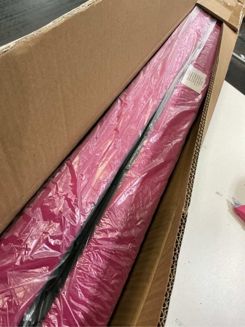 Condition photo showing Good Condition for ZELUS 8' Folding Gymnastics Balance Beam, Floor Balance Beam w/Carry Handles Anti-Slip Base for Kids, Beginners & Professional Gymnasts 8 ft Pink