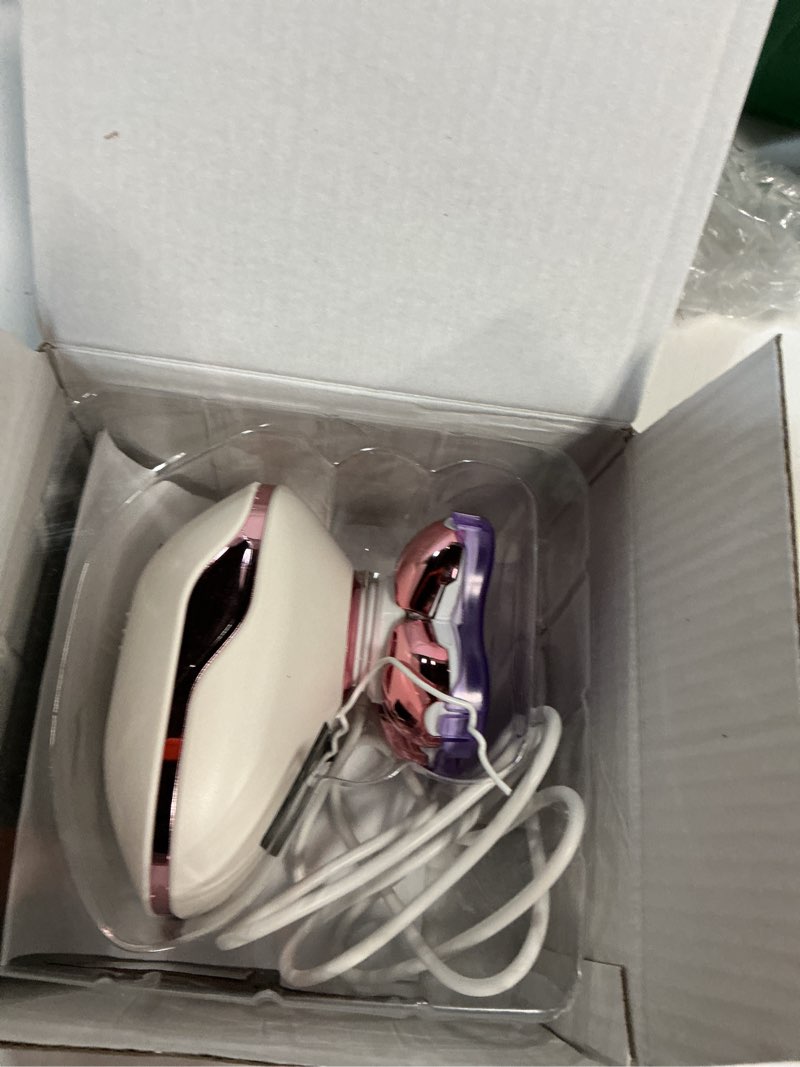 Condition photo showing As Is for electric razors for women legs-5d magnetic detachable head flawless razor-ipx7 waterproof wet dry cordless trimmer-usb rechargeable travel kit 1*pink razor