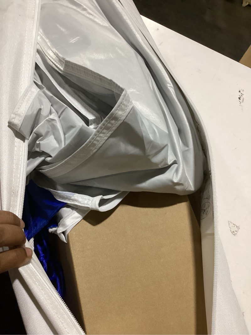 Condition photo showing Good Condition for ozark trail 10x10 instant pop up canopy tent with simple push setup – straight leg pop-up tent for tailgating, camping & events