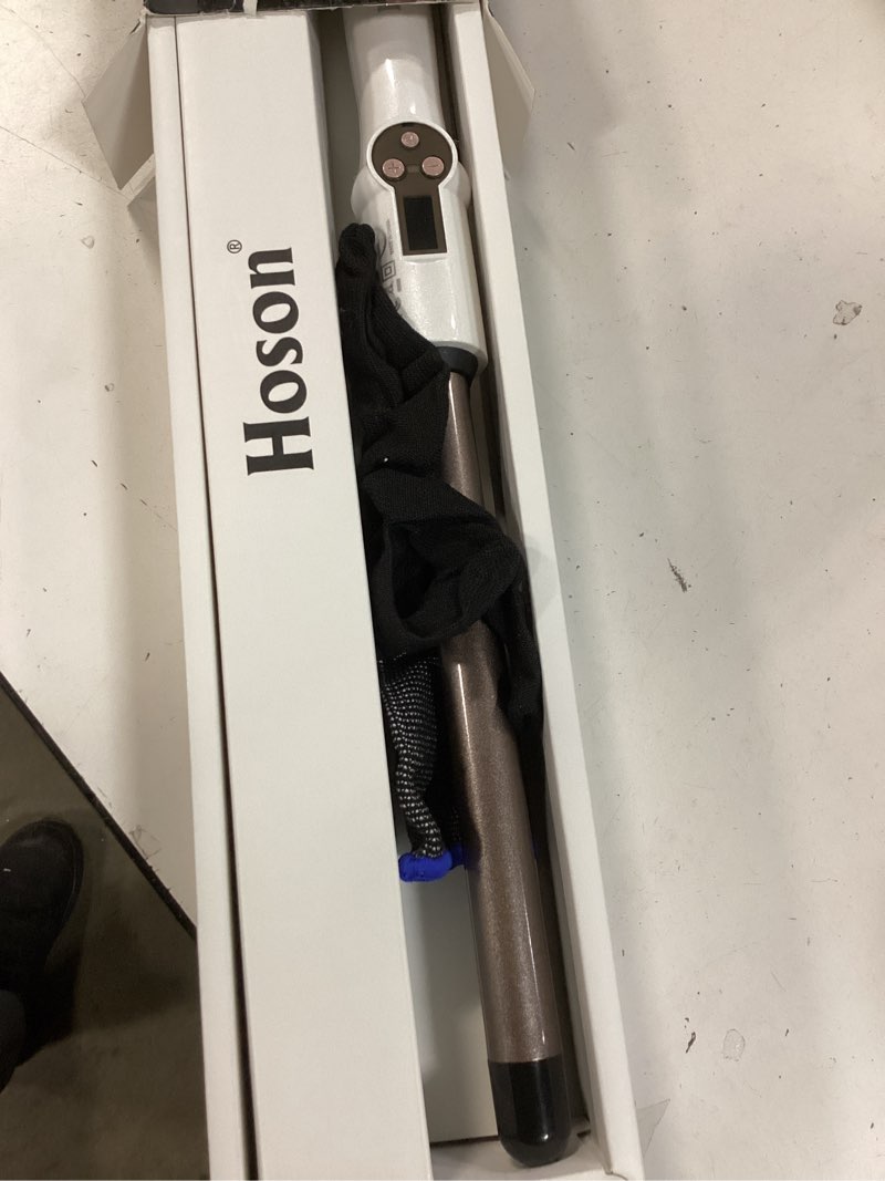 Condition photo showing Good Condition for HOSON 3/4 Inch Curling Wand for Long Hair,19mm Ceramic Wand Curling Iron Extra Long Barrel, Dual Voltage, 10 Temps