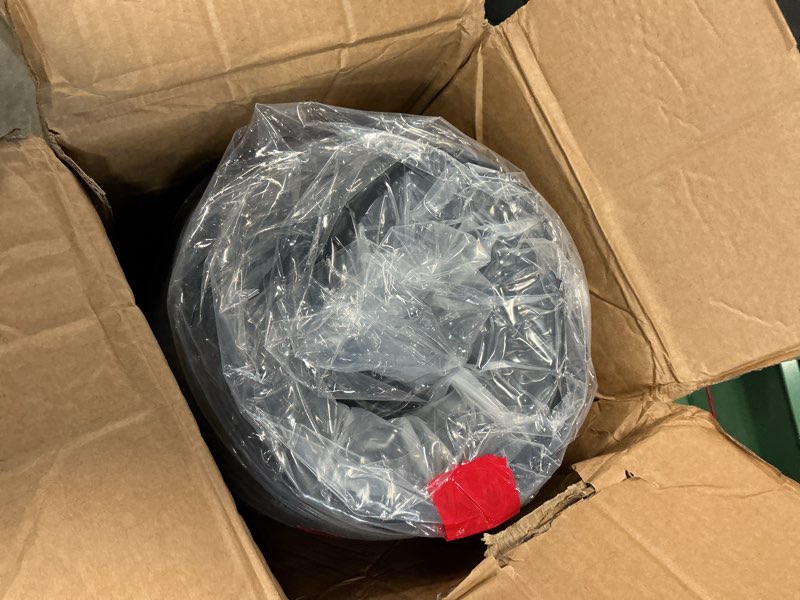 Condition photo showing As Is for (incomplete only 1 box )) Novilla 141" Modular Sectional Sofa, Modern Cloud Sectional Couch with Smarts Coil™ Support, U-Shape Boneless Couch for Living Room Apartments Bedroom, No Assembly Required (4 Seater + 4 Ottoman)