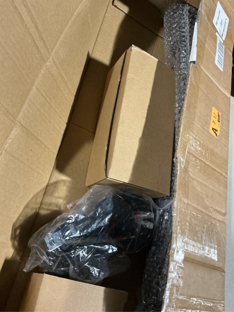 Condition photo showing Good Condition for led light bar kits, (2) 12 inch light bars, (4) 4 inch 60w led pod lights, (2) 3 leads wiring harness, spot flood combo off road lights, led work light for truck atv suv utv golf cart boat 2pcs 13in-120w +4pcs 60w pods+2wiring