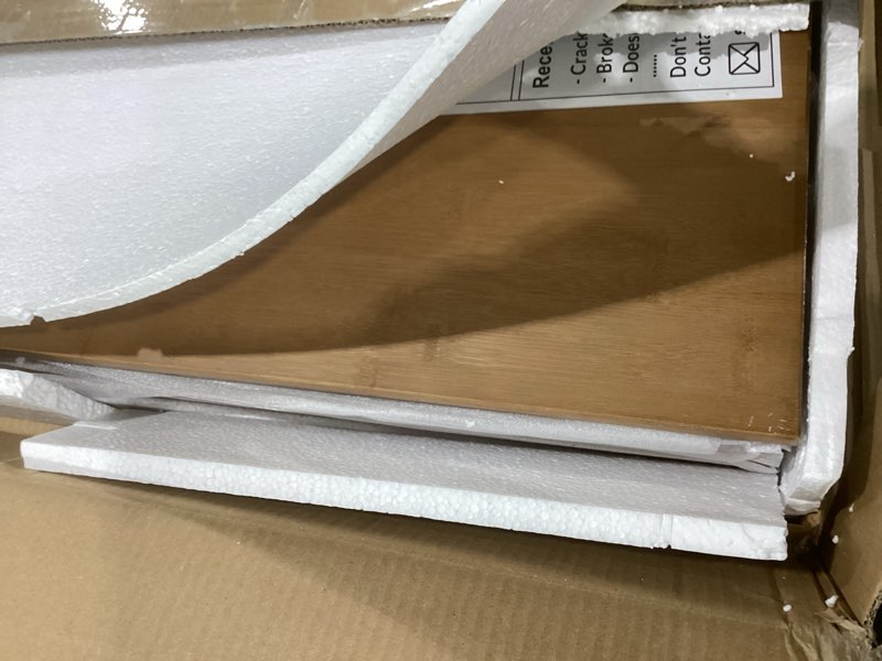 Condition photo showing Good Condition for wire shelf covers, bamboo wire rack covers for pantry, closet (4pcs, 24" w x 16" d) 24"w x 16"d 4