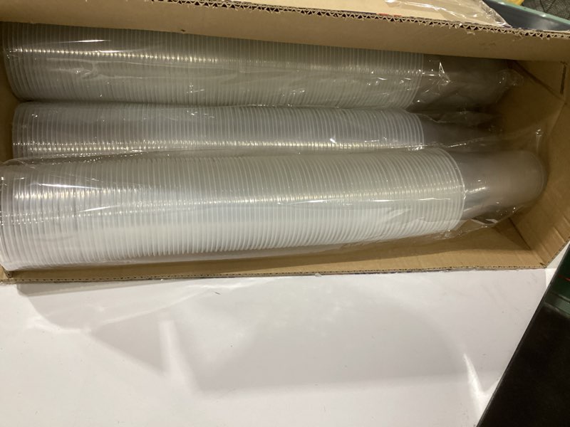 Condition photo showing New/Like New for 1000 pack 16 oz clear plastic cups