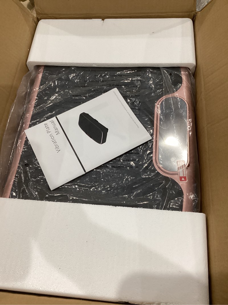 GDCOO Vibration Plate Exercise Machine Vibrating Platform for Fun Lymphatic Drainage and Weight Loss