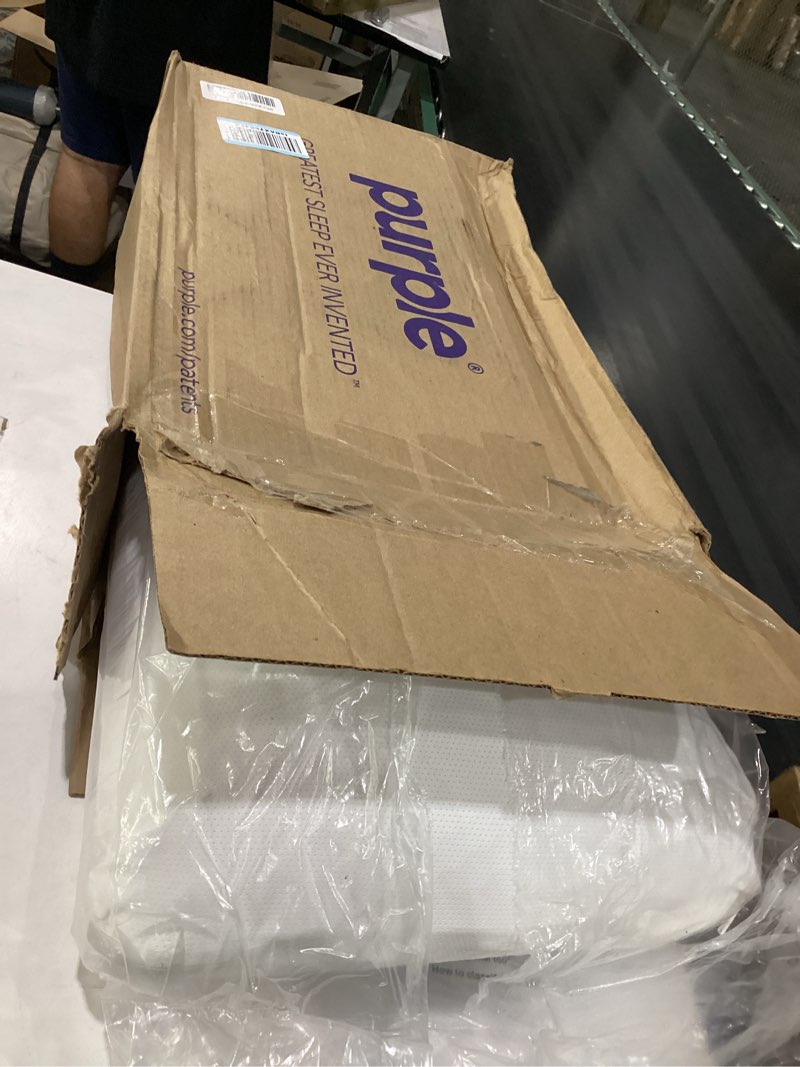 Condition photo showing Good Condition for purple harmony pillow – standard, medium feel, med height - talalay latex foam cooling pillow for combo or side sleepers, 360º hex gelflex grid for no-pressure support and luxurious weightless feel standard – medium