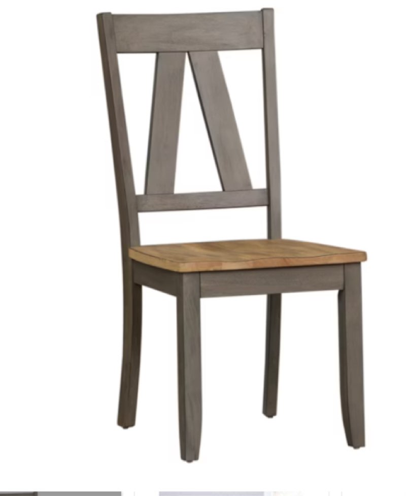 Liberty Furniture Casual Dining Splat Back Side Chair (RTA) (Qty of 2) 