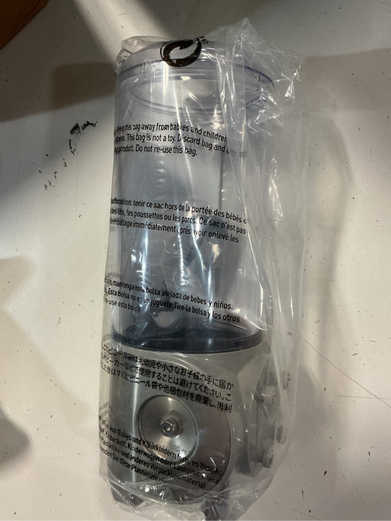 Condition photo showing New/Like New for simplehuman wall mount pumps, single 15 fl. oz. shampoo & soap dispenser, stainless steel