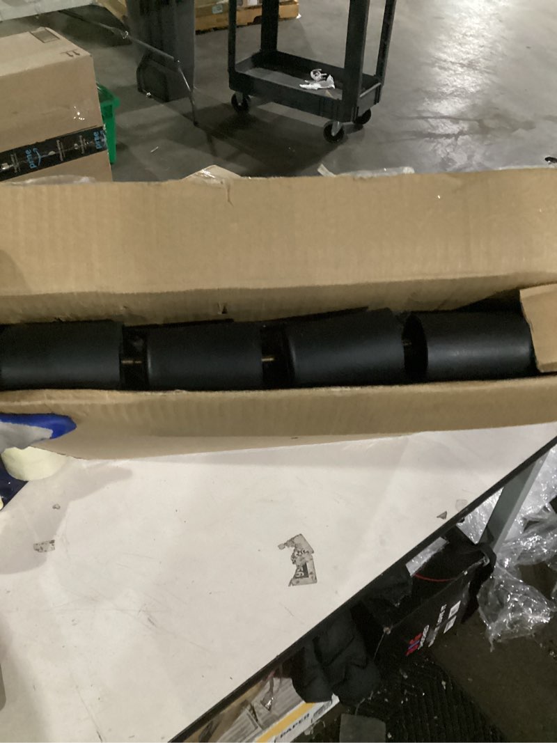 Emosoon 18 Inches Cube Storage Ottoman, Faux Leather Collapsible Square Folding Ottoman Furniture wi