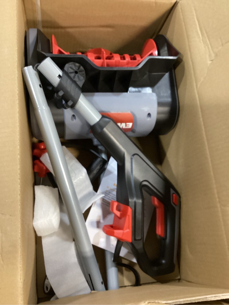 Condition photo showing Good Condition for EWORK Corded Snow Shovel 11-Inch 1200W 10A Powerful Electric Snow Shovels, 6-Inch Clearing Depth, 23-Foot Max Throw Distance, Power Snow Blower for Driveway, Steps, Sidewalk, Porch