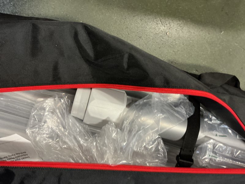 Condition photo showing Good Condition for EMART Pipe and Drape Backdrop Stand Kit, 12ftx10ft Heavy Duty Adjustable Photo Background, Metal Frame with Flat Base for Wedding, Birthday Party, Banquet Decorations 12x10FT Silver