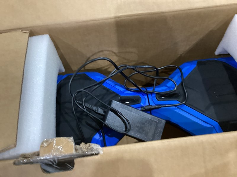 Condition photo showing Good Condition for gyroor warrior 8.5 inch all terrain off road scooter with bluetooth speakers and led lights,self balancing scooter for kids ages 6-12 and adults 2-blue