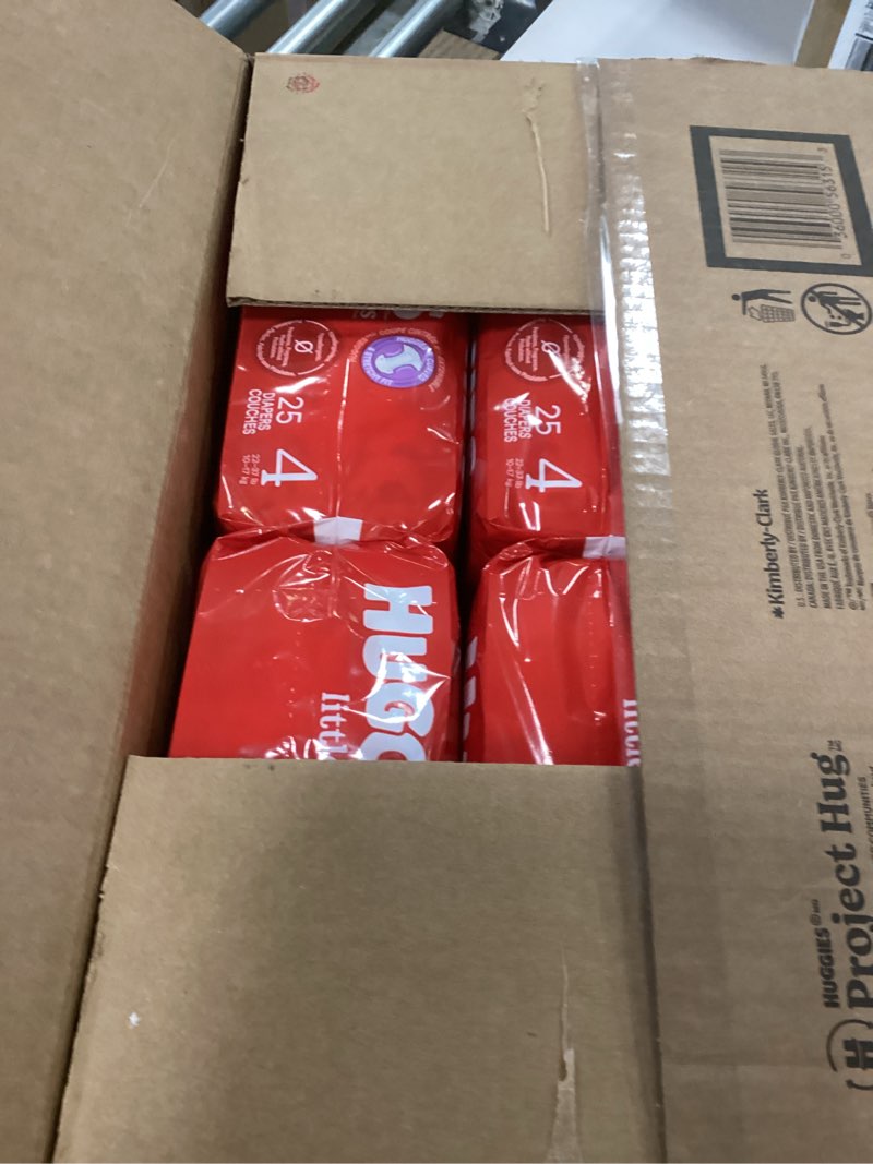 Condition photo showing New/Like New for Huggies Little Movers Disposable Diapers - Econ+ Pack - Size 4 - 150ct