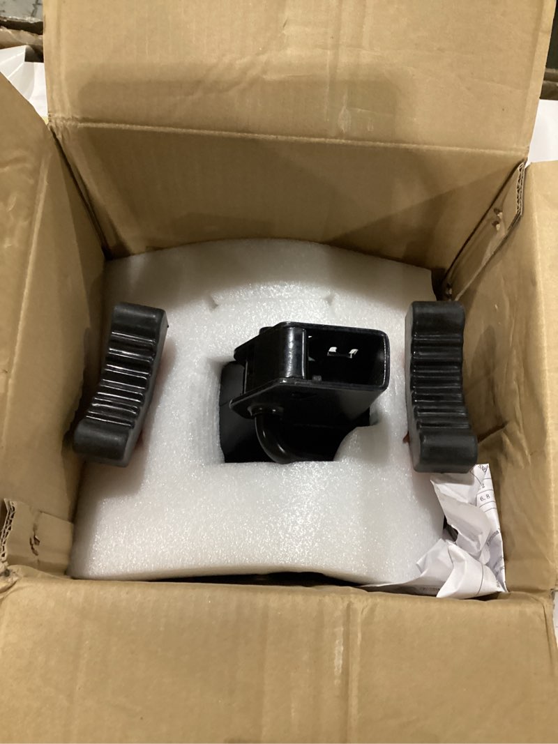 Condition photo showing New/Like New for jack stands 6 ton (13,200 lbs), 15.6"-23.4" adjustable with double pin locking,heavy duty jack stands with extra rubber pads,car lifts for home garage 1 pair black 6 ton double pin locking with rubber pads black+orange
