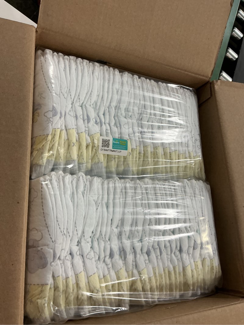 Condition photo showing New/Like New for Pampers Swaddlers Diapers, Size 1 (8-14 lbs), 198 Count, Absorbent, Keeps Baby Dry and Comfortable, Skin Safe Disposable Baby Diaper (Packaging May Vary) Size 1 198