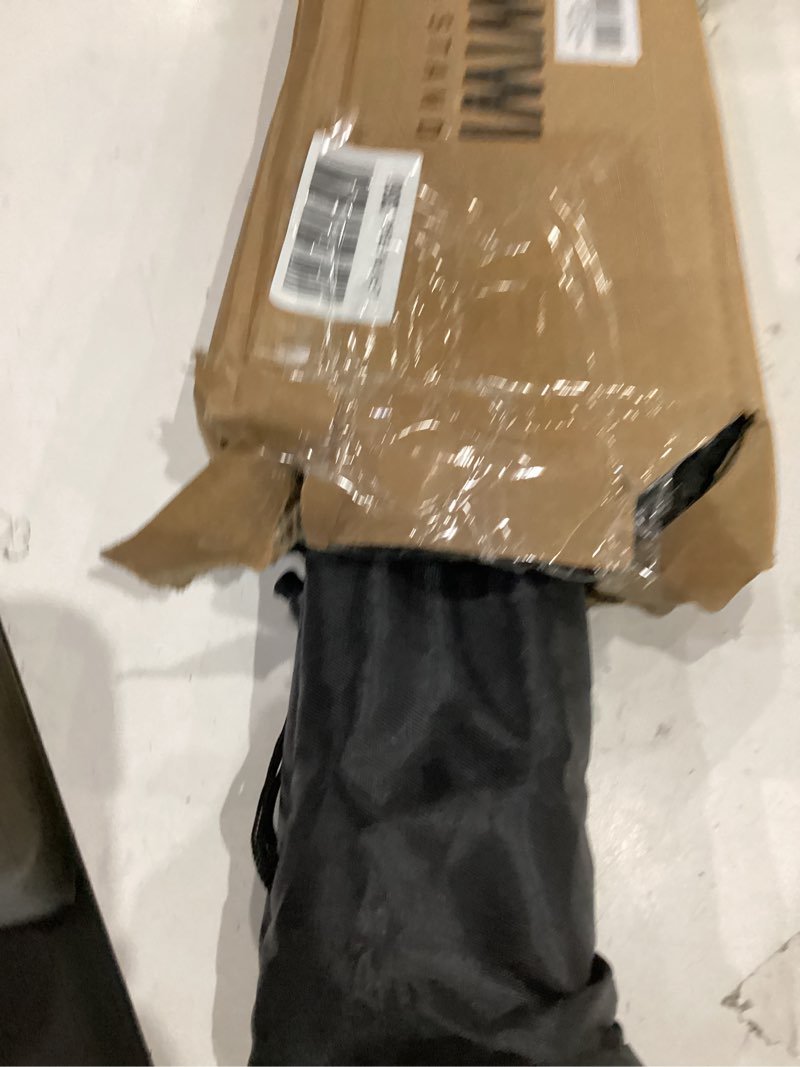 Condition photo showing Good Condition for 3pcs black easel stand for wedding sign stand, 66 inch lightweight adjustable art easel for display, wedding sign, poster, black metal easel with portable bags black 3 pcs