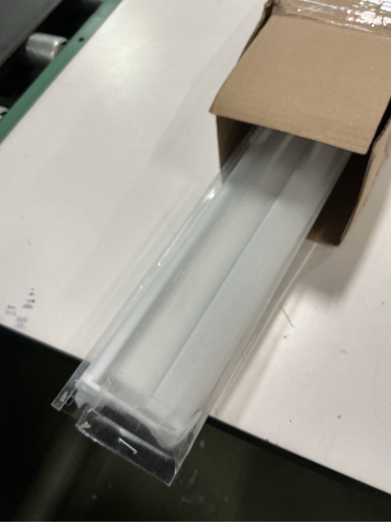 Condition photo showing Good Condition for AOSKY Light Filtering Roller Shades Cordless Blinds for Windows, Free-Stop Shades with Valance, 99% Blackout, Thermal Insulated Fabric, UV Protection, Natural Woven Blinds?30" W x 72" H, White? White 30"W x 72"H