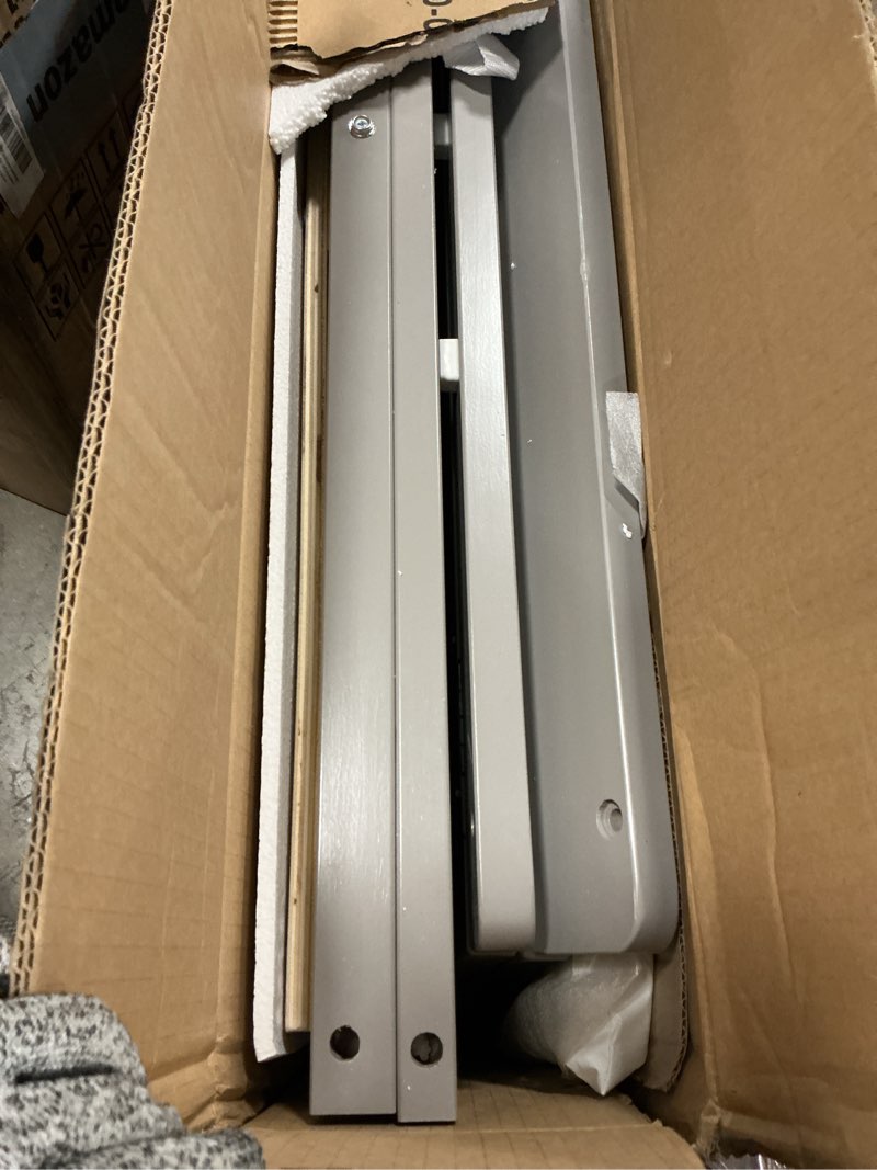 Condition photo showing Good Condition for Delta Children Folding Portable Mini Baby Crib with 1.5-inch Mattress - Greenguard Gold Certified, Grey Grey Crib