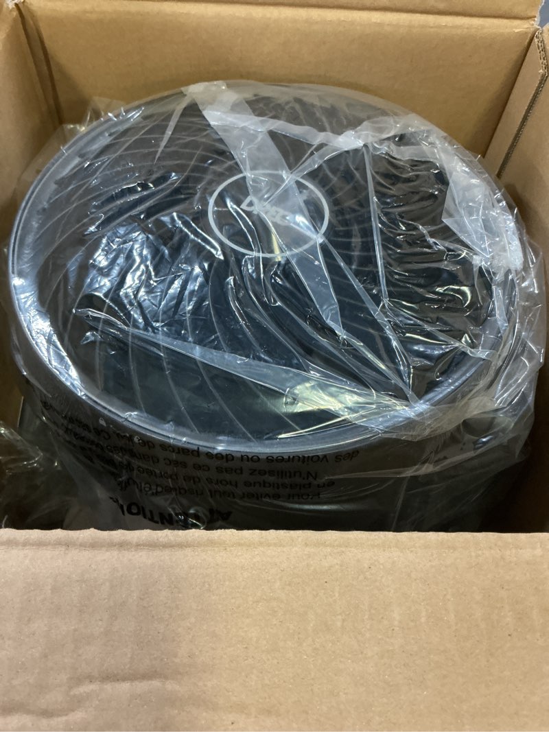 Condition photo showing Good Condition for dreo fan for bedroom, 12 inches, 70ft powerful airflow, 25db quiet table air circulator fans for whole room, 120° adjustable tilt, 3 speeds, desktop fan for home, office, kitchen black